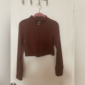 Balance Athletica cropped zip size Large Athleisure